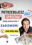 Skup Aut * DOJAZD GRATIS * 24/7 * Najlepsze CENY