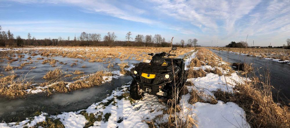 Quad Can-Am Outlander 1000 XT-P Salon PL znikomy przebieg I-właściciel