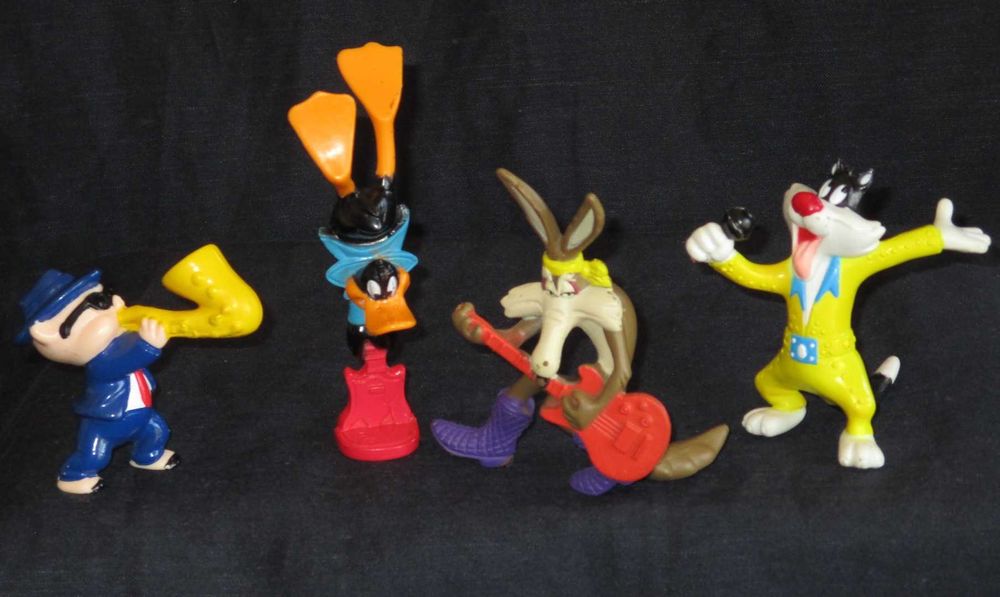 Bonecos em PVC Looney Tunes Warner Bros 1994 Konica