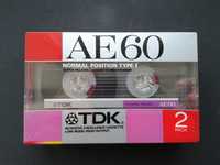 Аудиокассеты TDK AE 60 (2Pack)