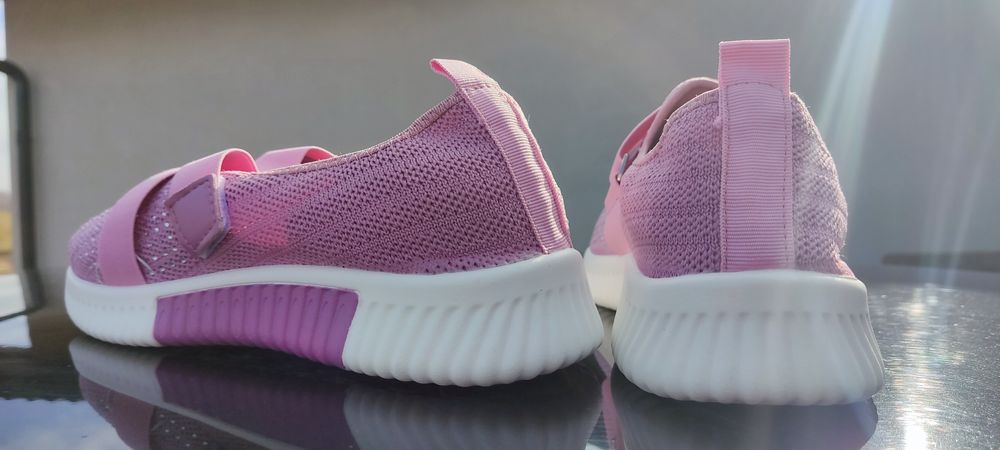 Nowe Buty różowe cekiny buciki trampki damskie r.40