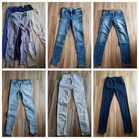 Zestaw spodni, jeansów XS/S cropp,diverse