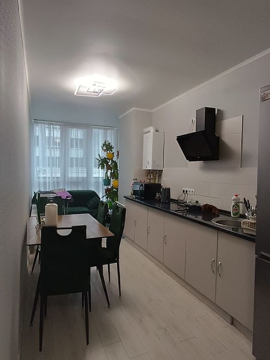 1  кім. квартира за ціною 1240 $ м.кв. Виїзд до Києва 6.5 км