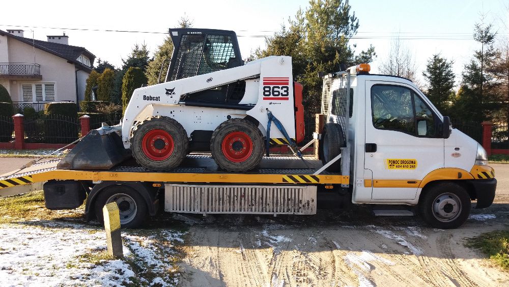 Wynajem Wypożyczalnia Usługi maszyn budowlanych bobcat