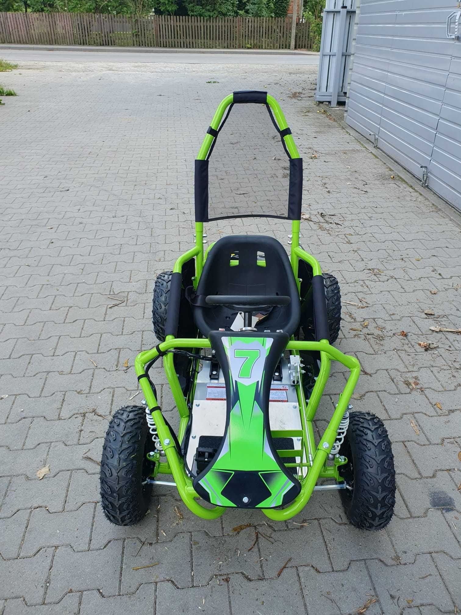 Nowy BUGGY 8E gokart elektryczny dla dzieci do 68 kg