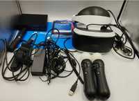 Gogle PlayStation VR + dodatki