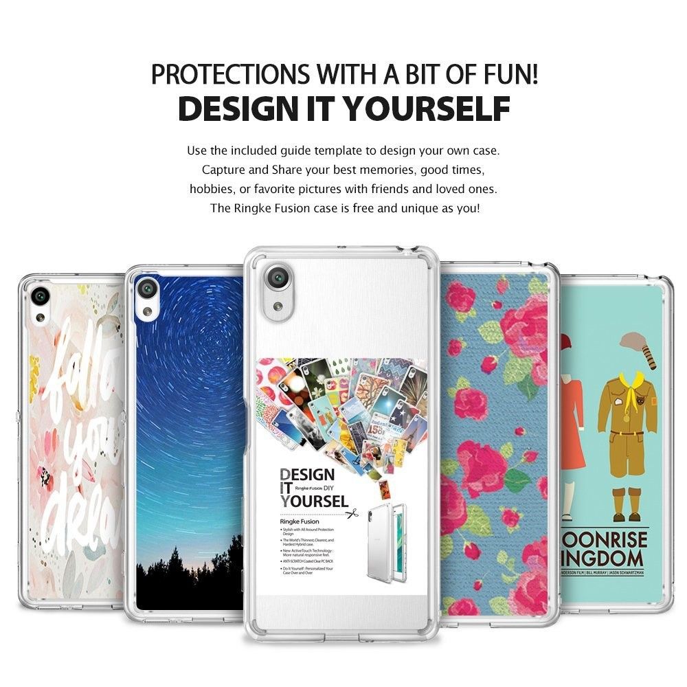 Etui Rearth Ringke Sony Xperia XA Fusion Crystal Clear