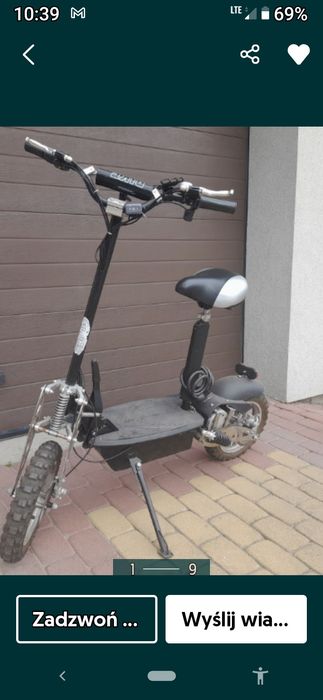 Skuter Hulajnoga elektryczna Viron.