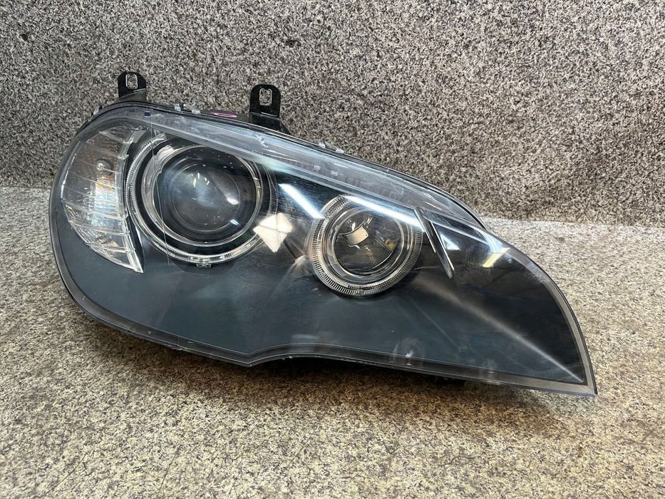 Lampa prawa przod przednia Bi-Xenon BiXenon nieskretny BMW X5 E70 ORG BDB