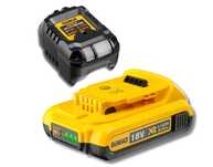 ZESTAW akumulator + ładowarka zasilacz DEWALT bateria 2Ah 18V