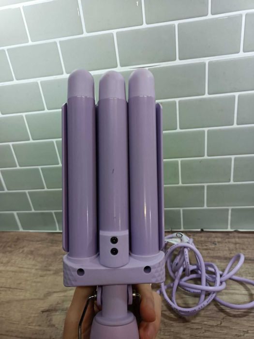 Професійна потрійна плойка mermade pro waver 32 mm