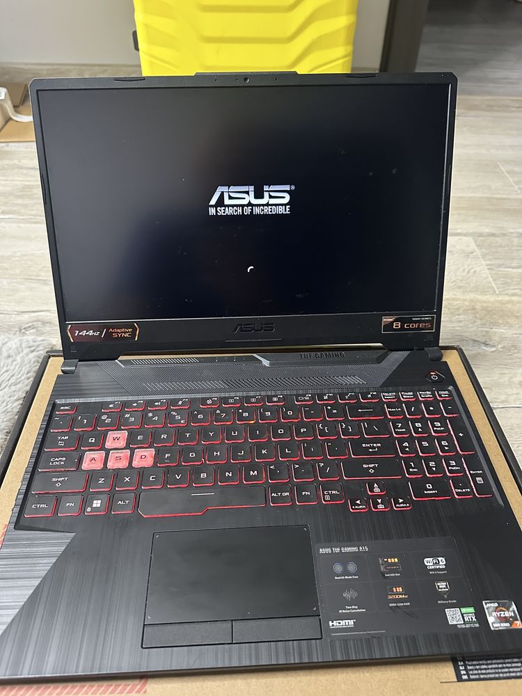 Asus Tuf A15 / stan bardzo dobry/
