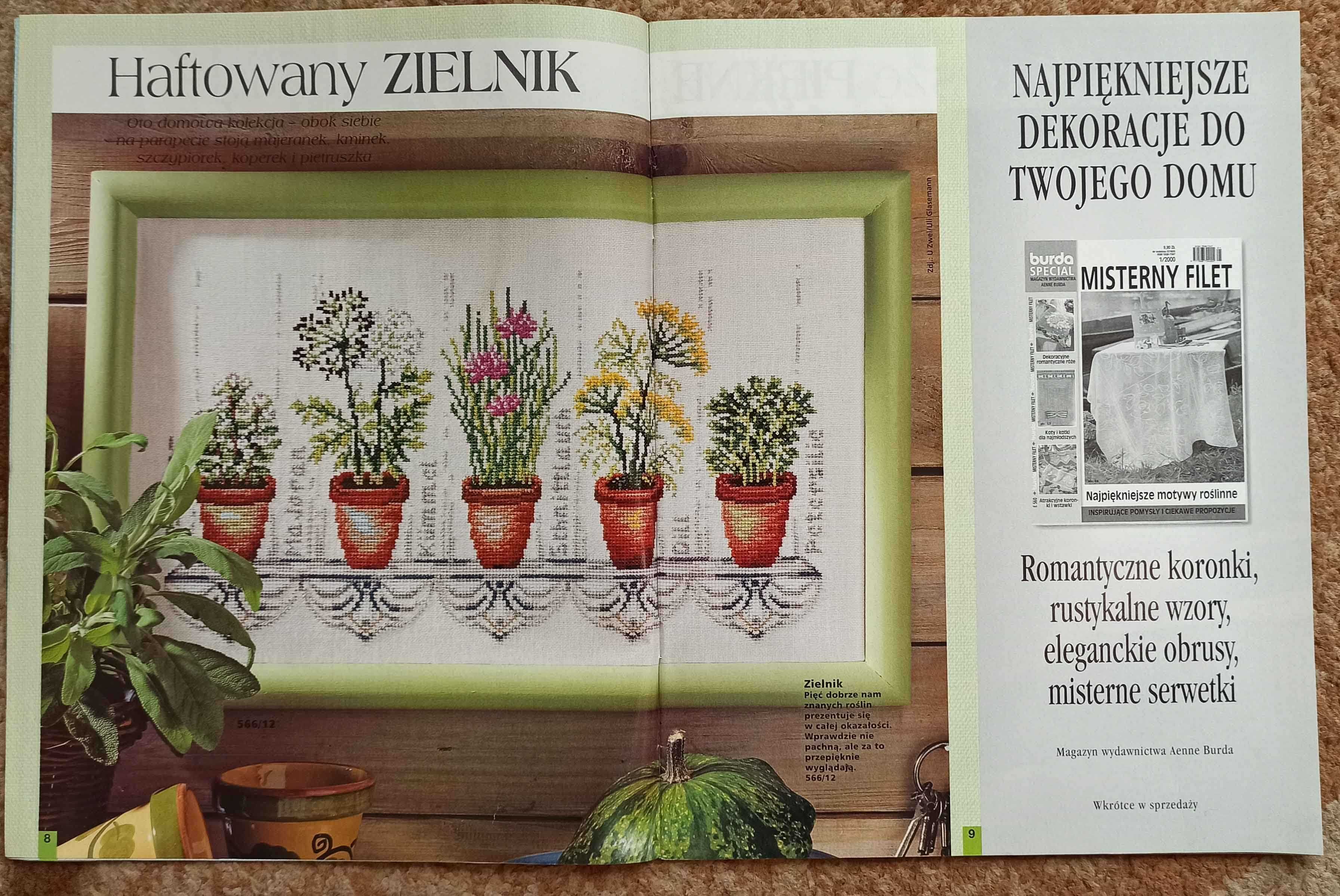 Burda Specjal Nr 2000/01  Haft krzyżykowy