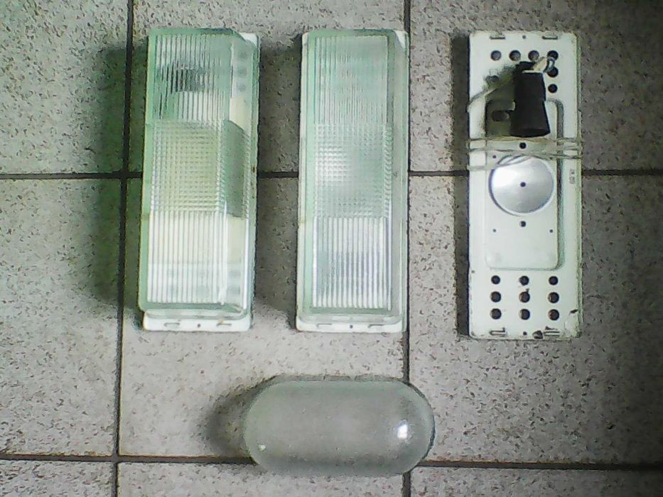 Плафон  скляний 300W / 115mm х 33sm 60W