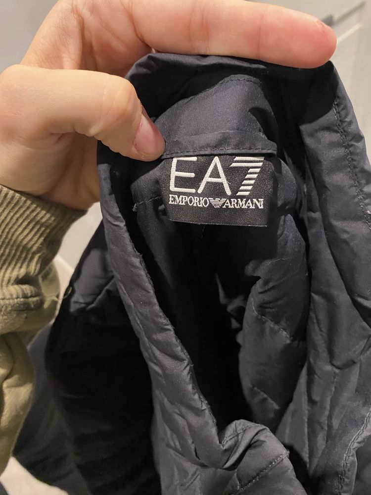 Kurtka męska idealna na wiosnę pikowana Emporio Armani 2024