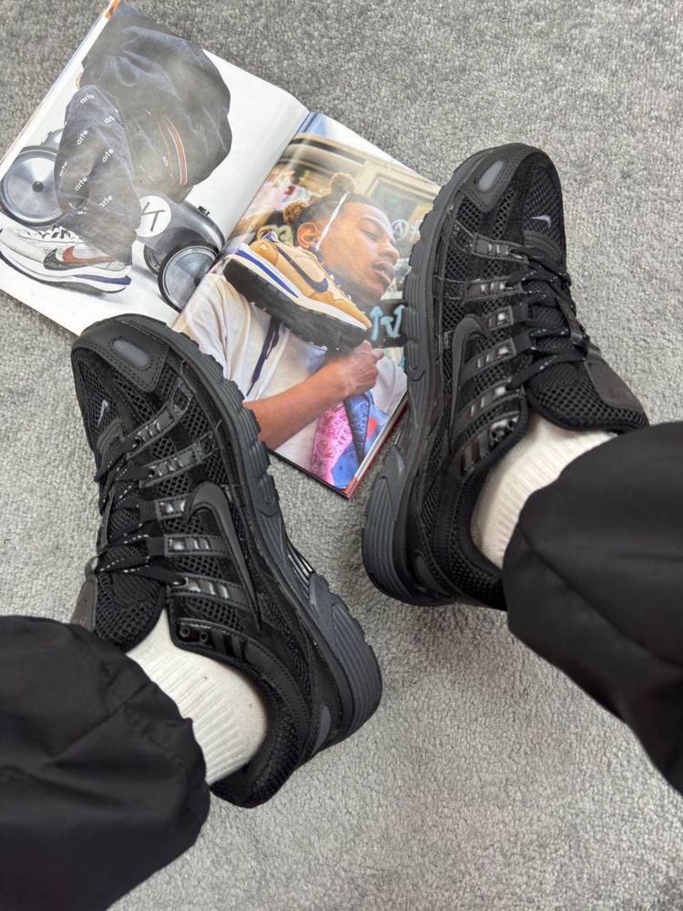 Кросівки Nike P-6000 Total Black  36-45 найк чорні