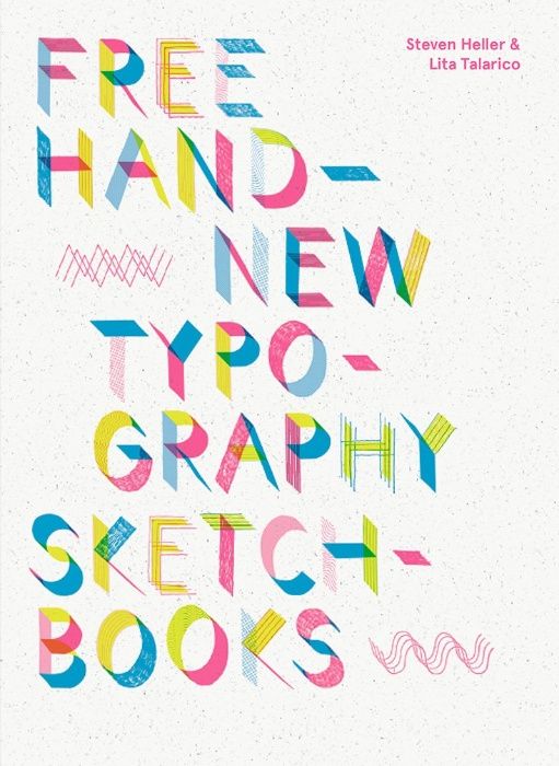 Livro Free Hand New Typography Sketchbooks NOVO