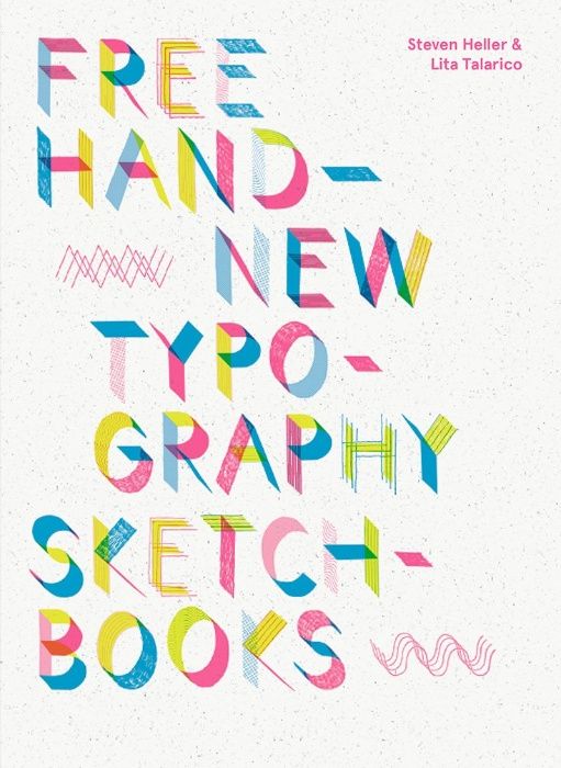 Livro Free Hand New Typography Sketchbooks NOVO