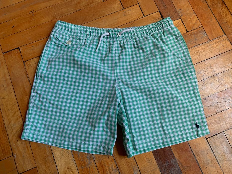 Шикарные пляжные мужские шорты Polo Ralph Lauren Swimwear оригинал