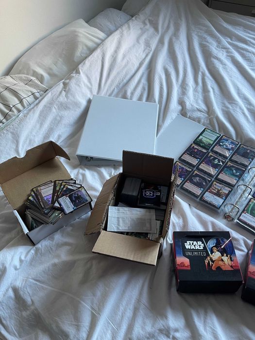 Karty star wars unlimited SET Jump to lightspeed zestaw