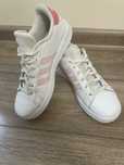 Кросівки Adidas Grand Court Base W (рожеві вставки), 36.5 розмір.