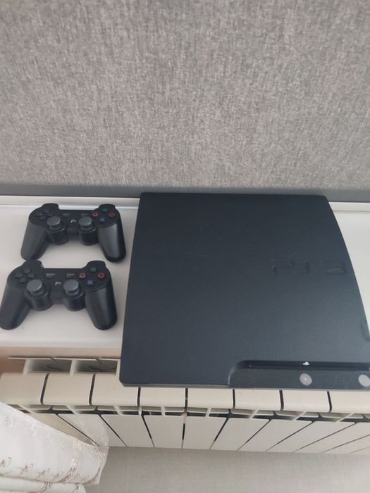 Ps3 sony playstation 3 slim 320гб 3геймпада