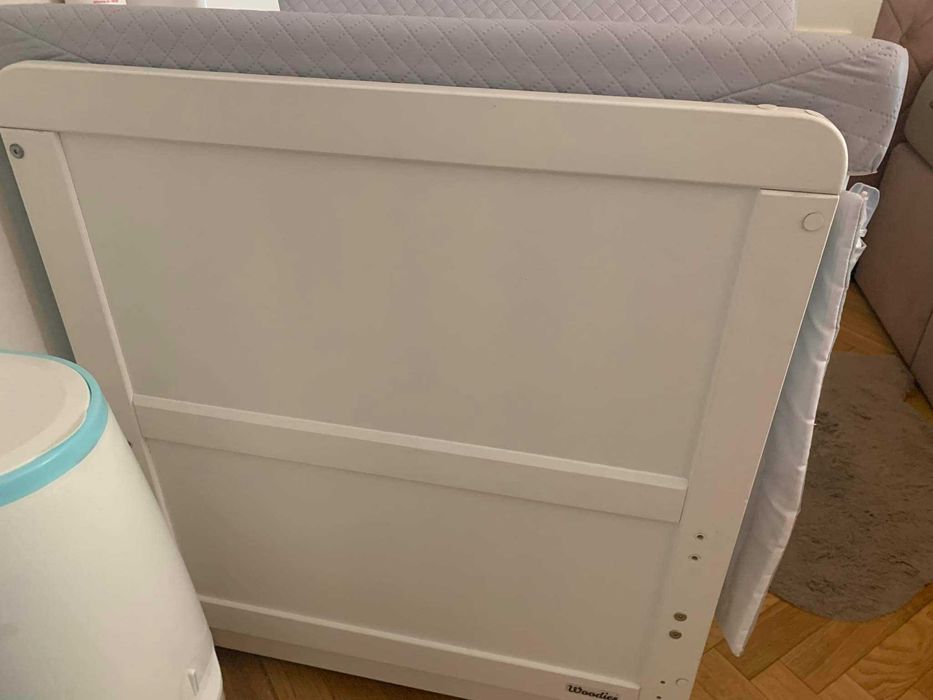 Sprzedam łóżeczko niemowlęce 140x70 firmy Woodies