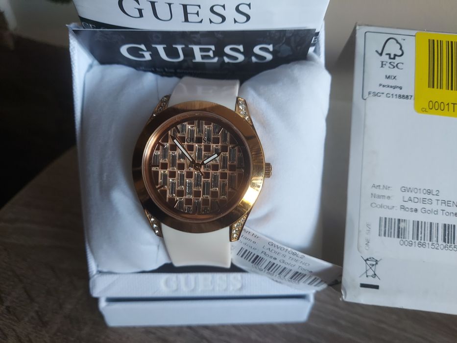 Zegarek damski guess rose gold