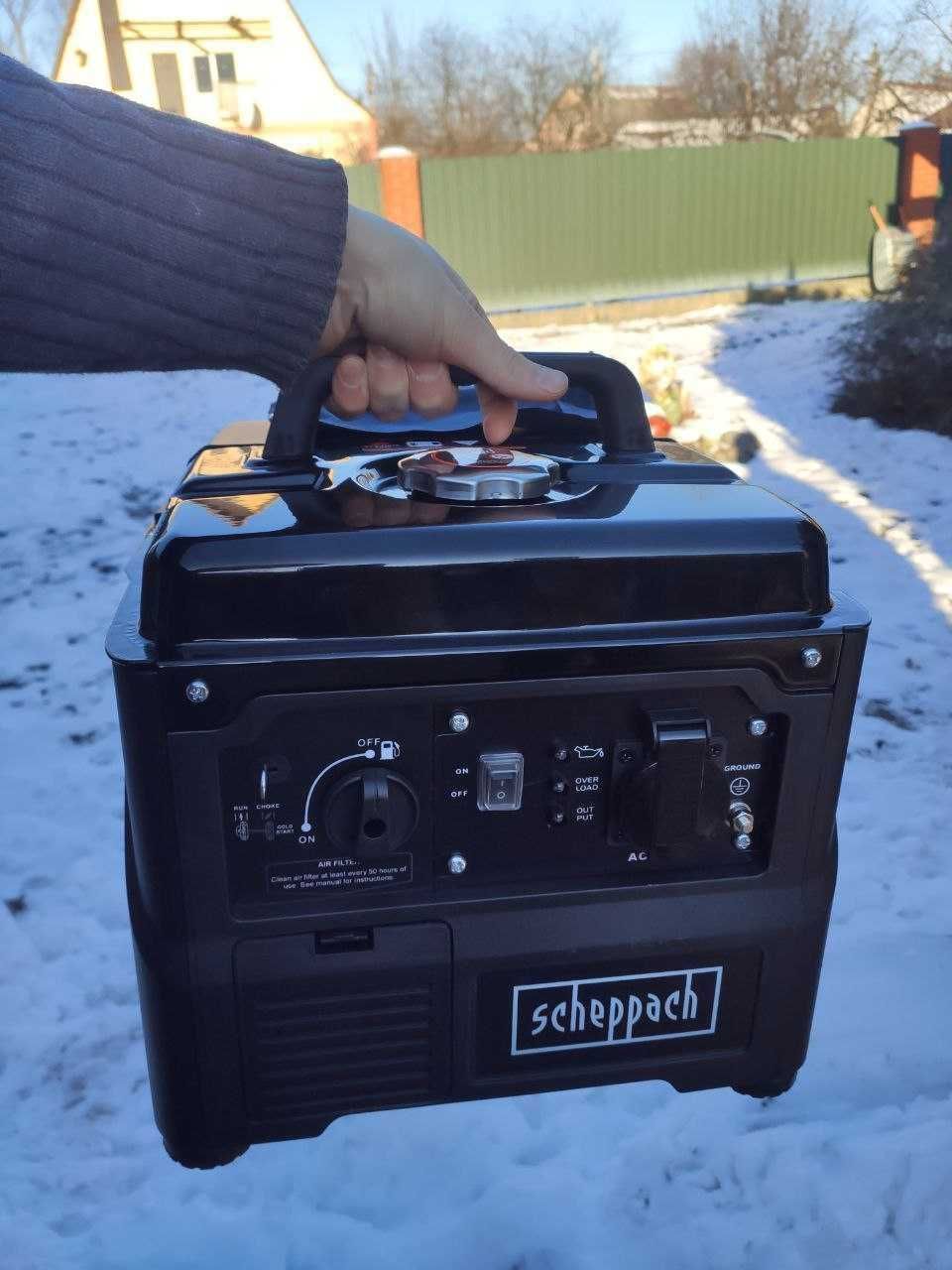 НОВИЙ інверторний генератор Scheppach не вживаний .ЧИСТИЙ СИНУС!