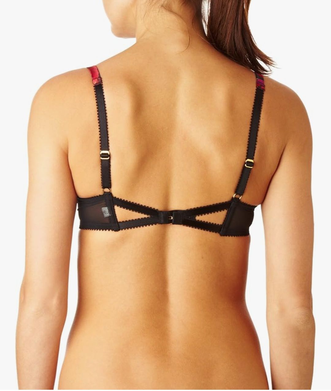 Biustonosz Gossard–Fleur rouge push-up
