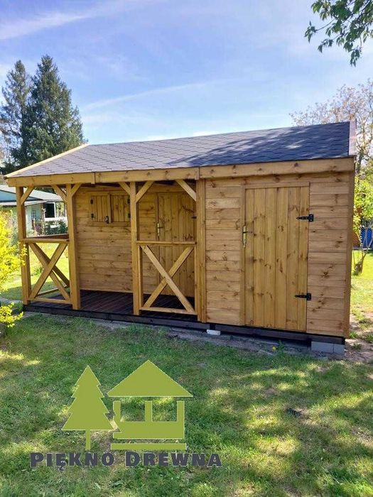 Domek Letniskowy / Domek Działkowy 5x4 Radek   SZYBKA REALIZACJA