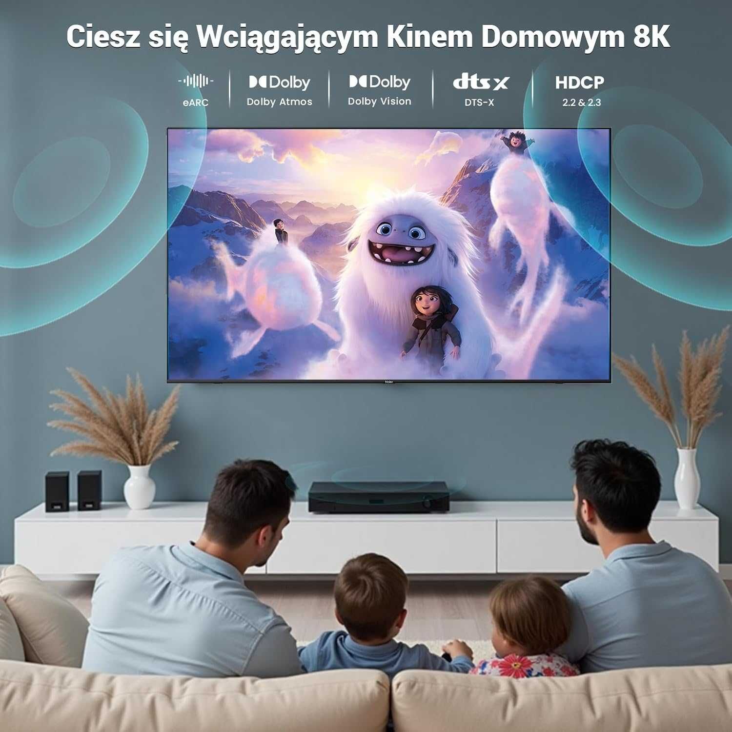 Etseinri Cabo Przewód HDMI 48 Gb/s 0.5 Metra 2.1 8K Ultra High Speed