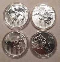 Srebrne monety DC Comics