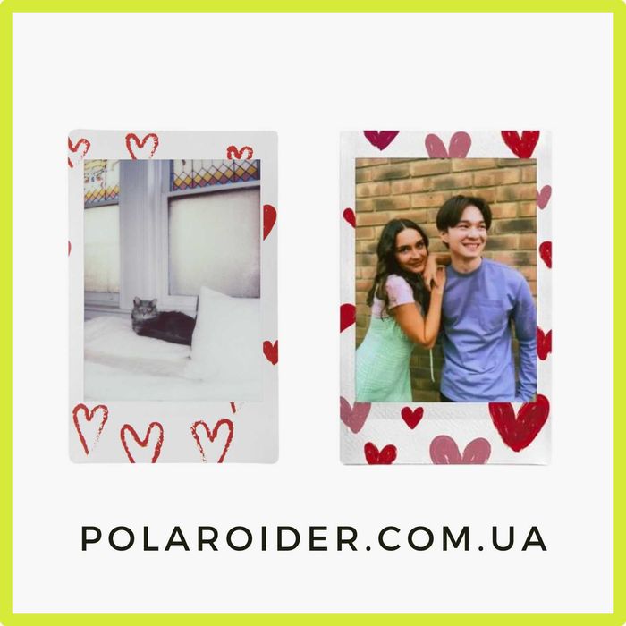 FUJIFILM INSTAX MINI Heart Sketch (плівка для INSTAX 9,10,11,12)