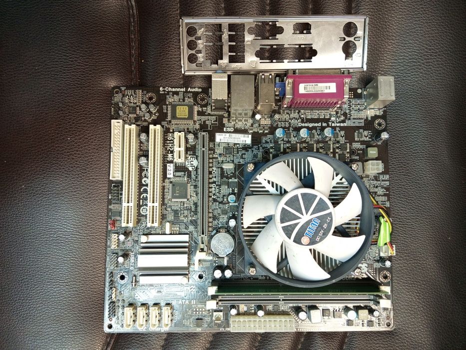 Продам комплект Материнську плату EliteGroup s1155