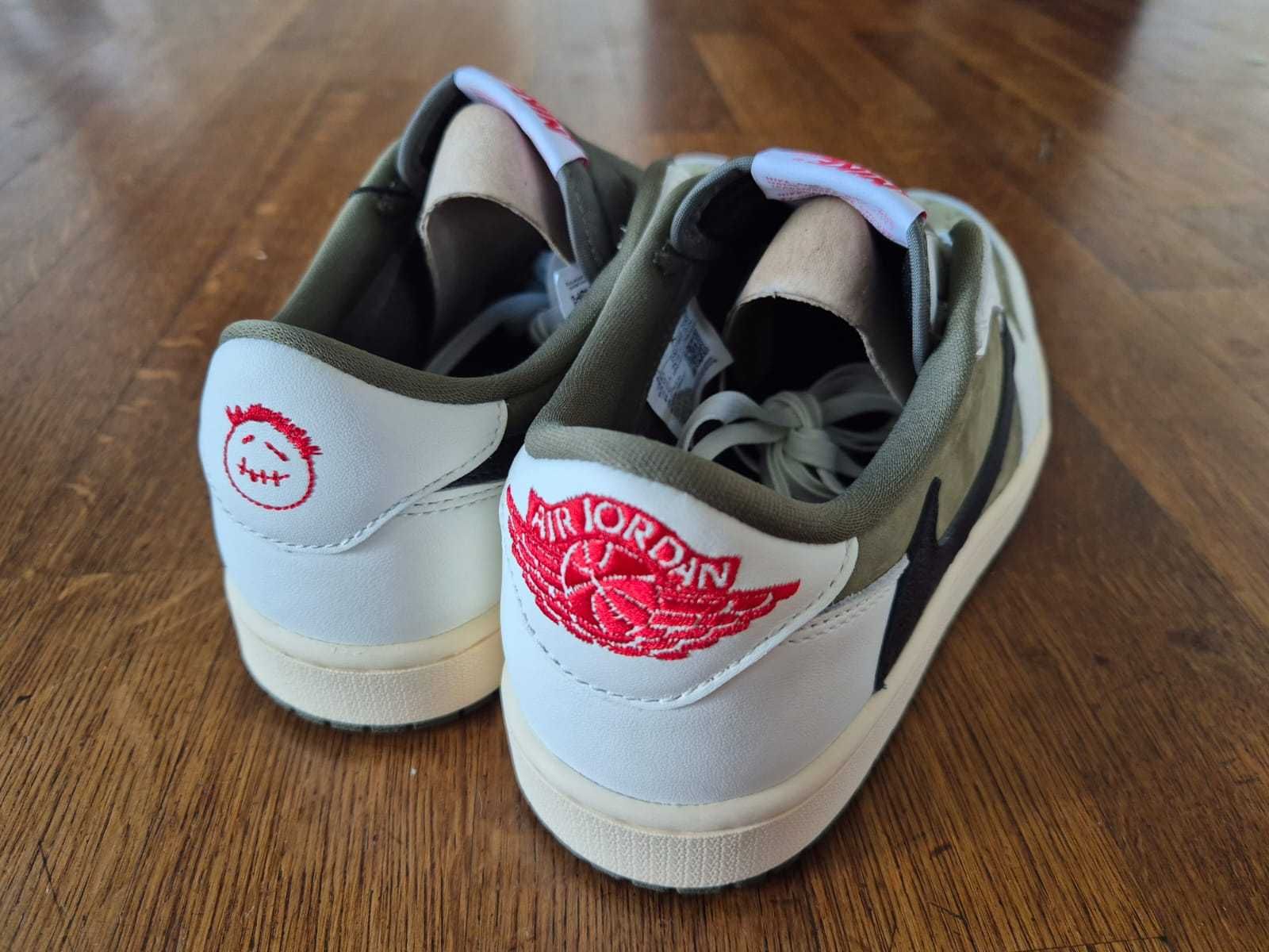 Air Jordan 1 Retro Low OG SP Travis Scott Medium Olive rozmiar 43 EU