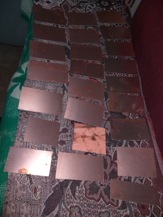 Стеклотекстолит фольгированный медной фольгой-двухсторонний