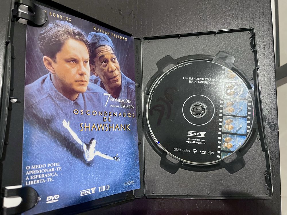 Filme - os condenados de Shawshank - DVD