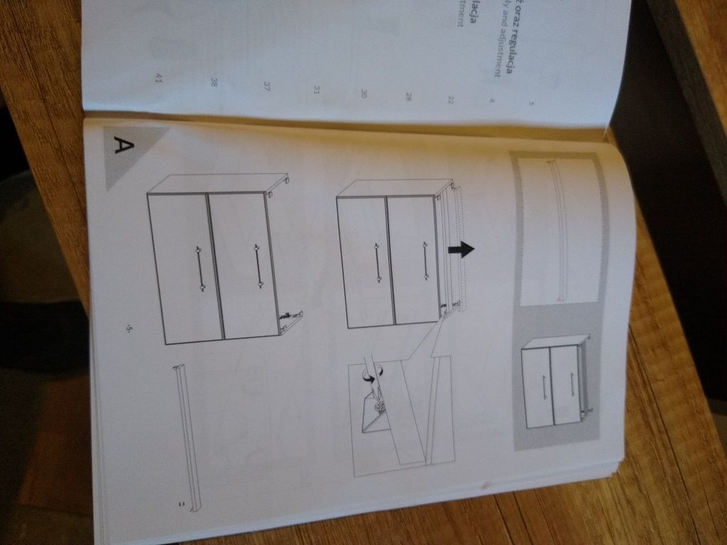 Szafka łazienkowa pod umywalkę
