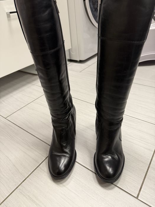 Kozaki Ryłko – skóra naturalna – rozmiar 39, obcas 8,5 cm, polecam!