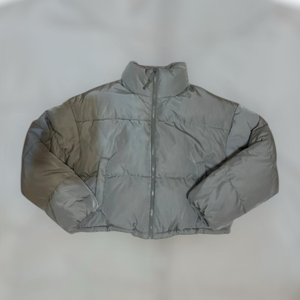 Kurtka zimowa kolor khaki