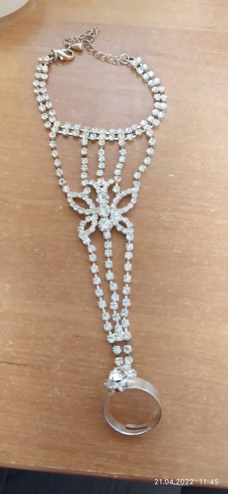 Branzoletko pierścionek