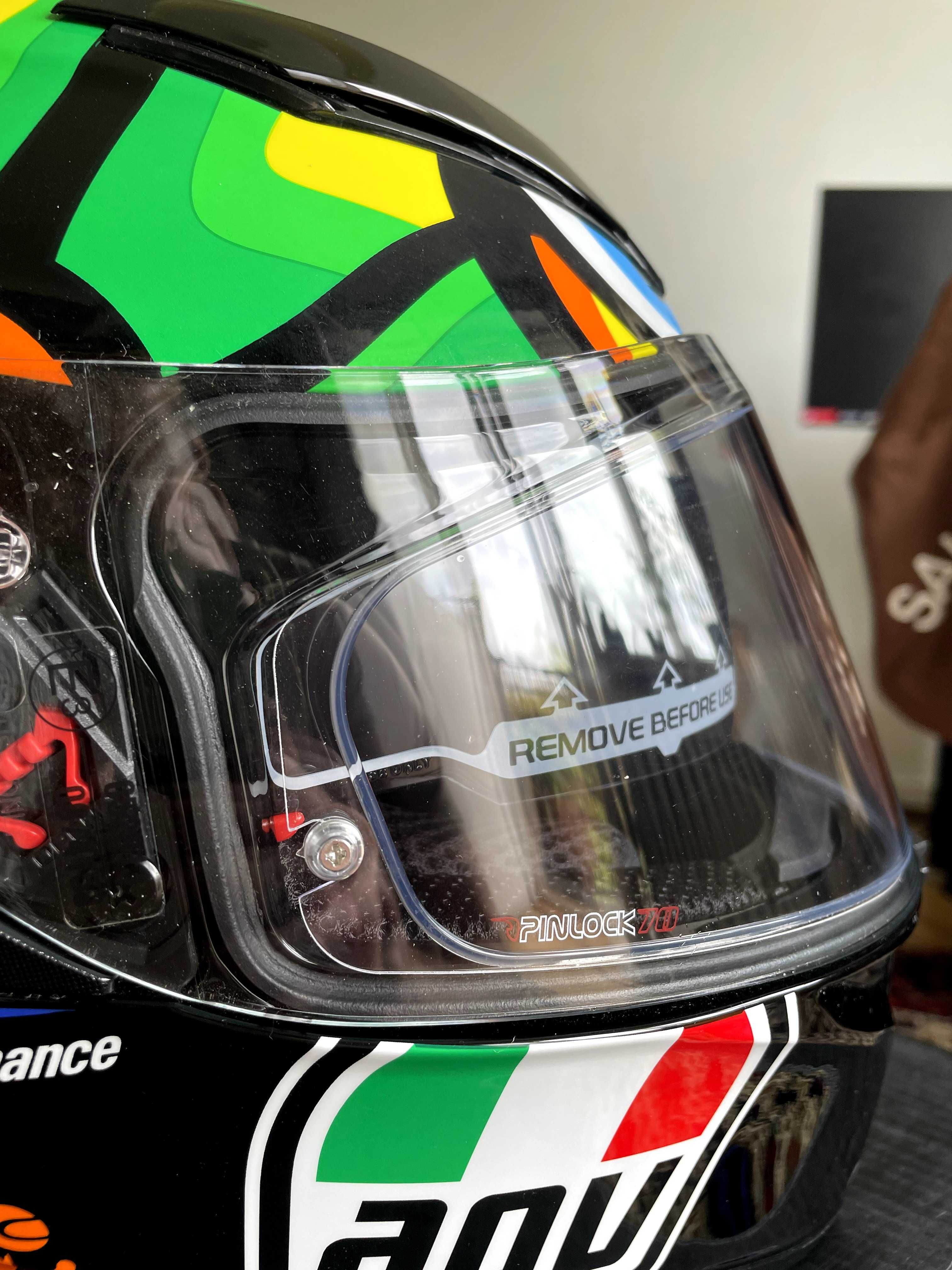 Kask AGV K3 SV, roz. MS, stan bdb