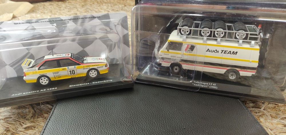 Audi Quattro A2 + Volkswagen LT 45 Audi Sport