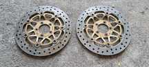 Tarcze hamulcowe Kawasaki ZR7 750 przód 98-04 komplet