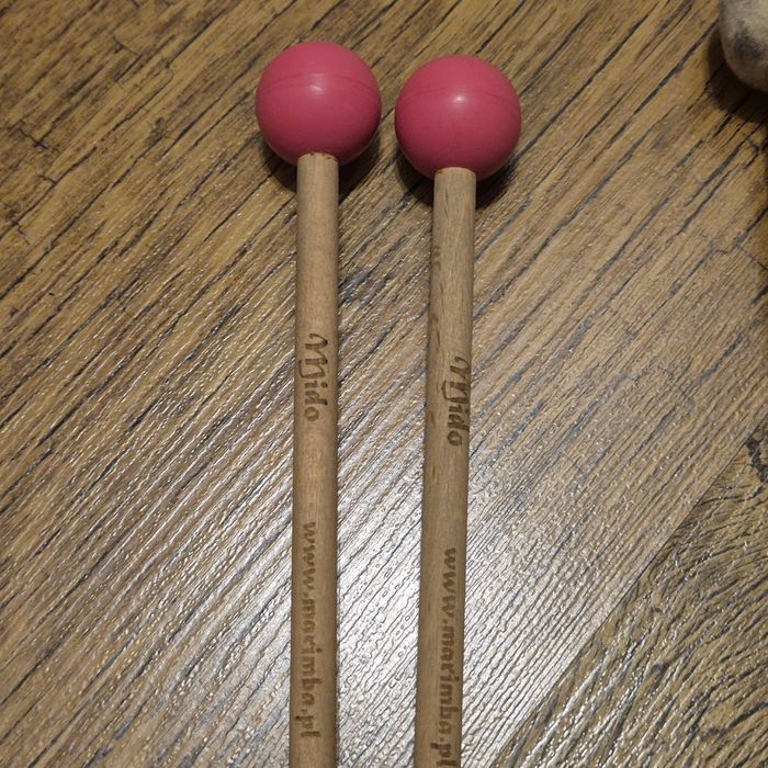 Pałki gumowe JURCZUK AF 340 ksylofon, wibrafon