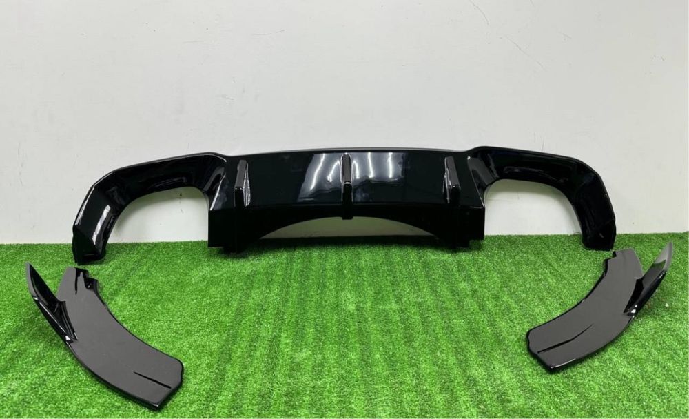 Диффузор уголки BMW X5M F85 X6M F86 F15 F16 накладки бампера