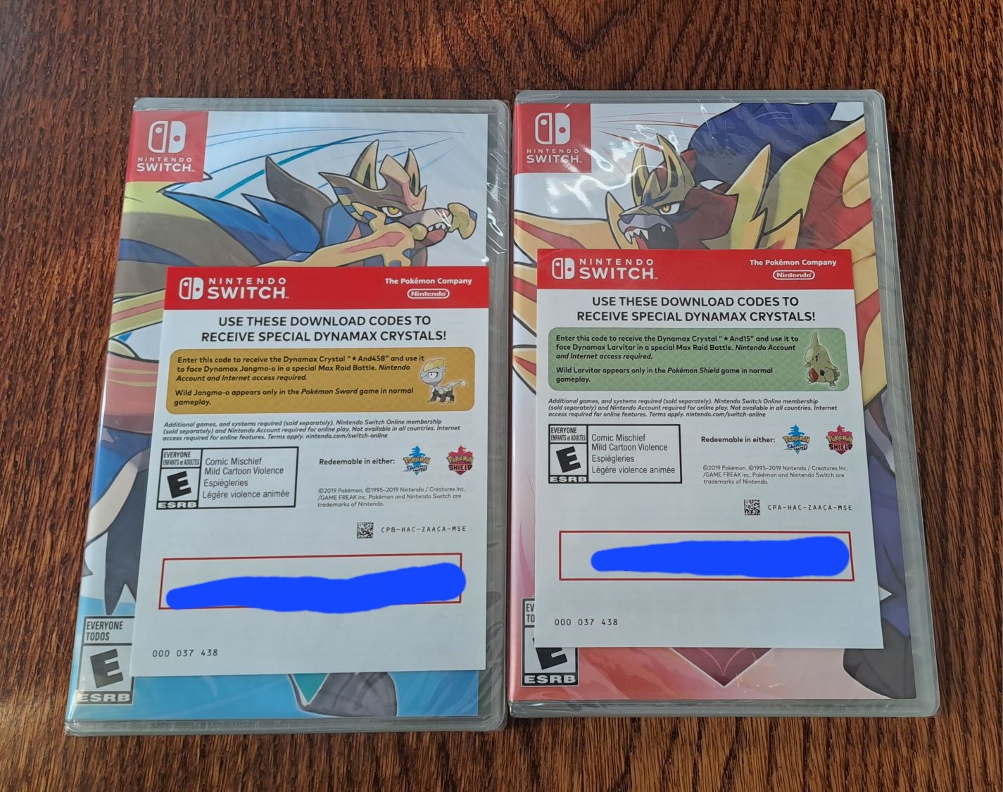 Pokémon Sword & Pokémon Shield Double Pack для Nintendo Switch (новый)
