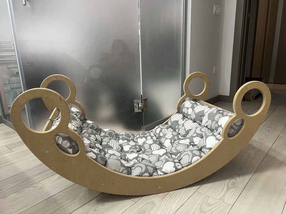 Дитяча гойдалка "Балансир" з матрасиком