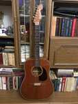 FENDER  NEWPORTER  акустическая коллекционная гитара в жестком кейсе